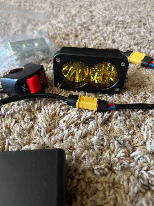 Amber Baha Light Battery Powered