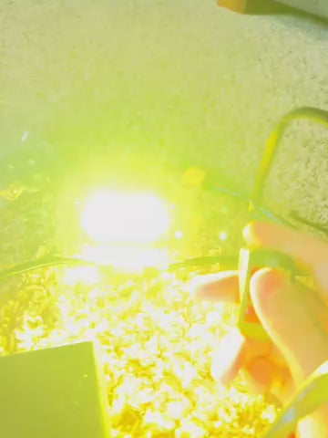 Amber Baha Light Battery Powered